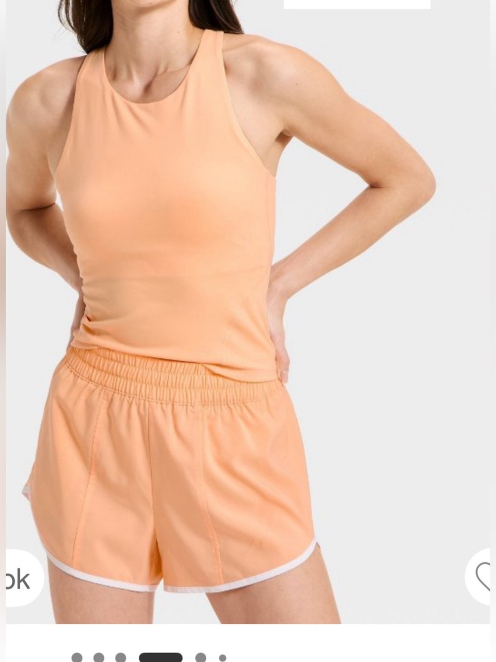 all in motion Peach Athletic Shorts